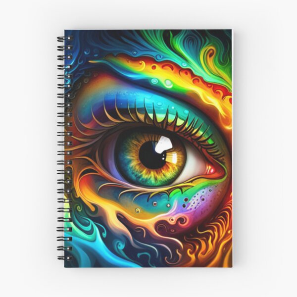 Item preview, Vibrant Visions A Liquid Art Eye Design designed and sold by Posivibez Designs.