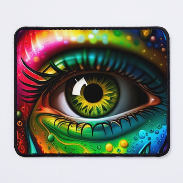 Item preview, Vibrant Visions A Liquid Art Eye Design designed and sold by Posivibez Designs.