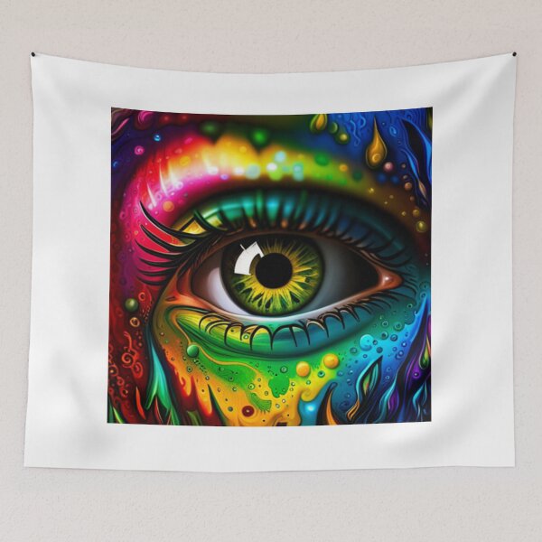 Item preview, Vibrant Visions A Liquid Art Eye Design designed and sold by Posivibez Designs.