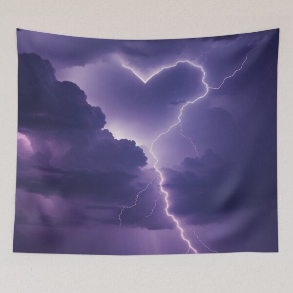 Item preview, Heart-shaped lightning 002 designed and sold by fc2c.
