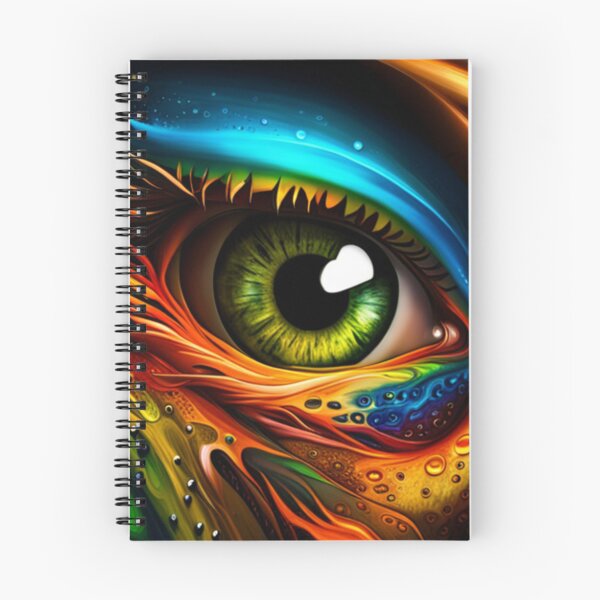 Item preview, Vibrant Visions A Liquid Art Eye Design designed and sold by Posivibez Designs.