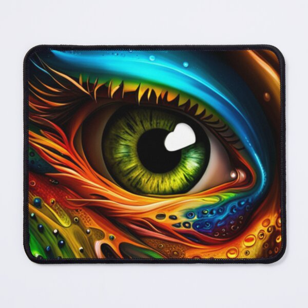 Item preview, Vibrant Visions A Liquid Art Eye Design designed and sold by Posivibez Designs.