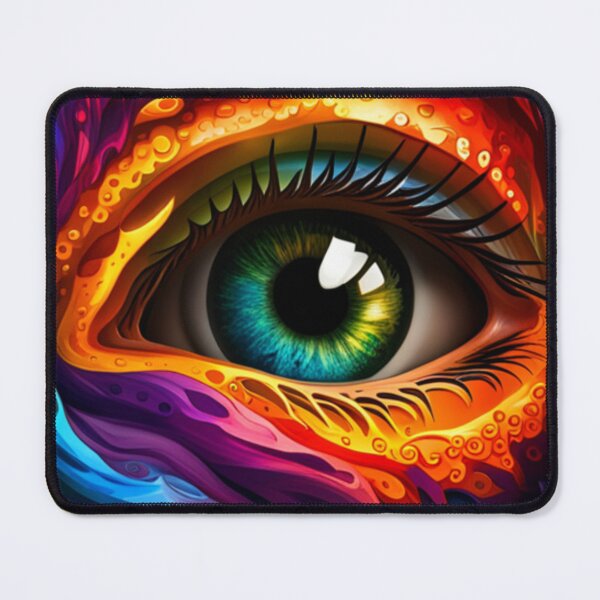 Item preview, Vibrant Visions A Liquid Art Eye Design designed and sold by Posivibez Designs.