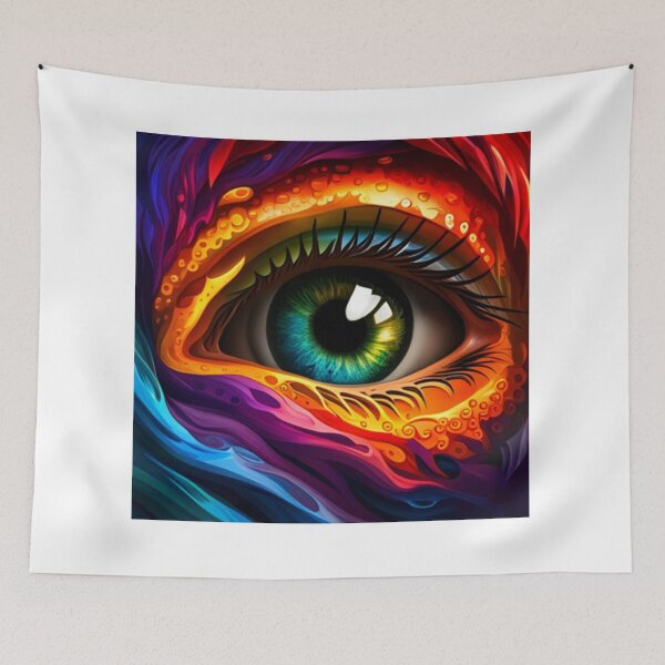 Item preview, Vibrant Visions A Liquid Art Eye Design designed and sold by Posivibez Designs.