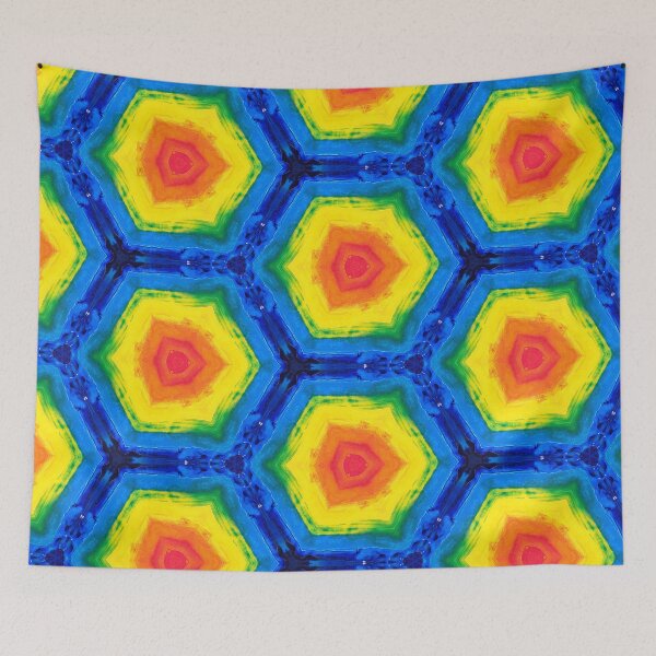 Item preview, Fall on My Rainbow Blues | Ti e and Die Pattern designed and sold by RoyalStarsPatts.