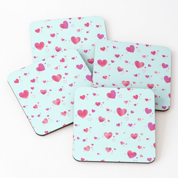 Item preview, Magical delicate hearts pattern I designed and sold by Dusanka Djeric.