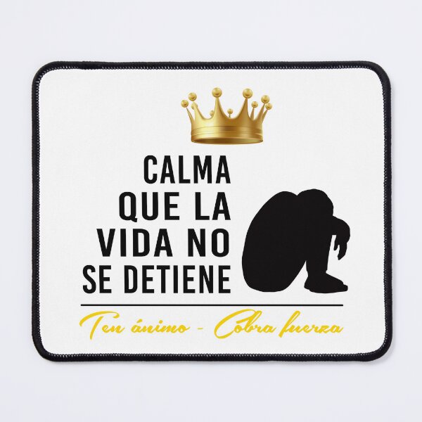 Item preview, Calma que la vida no se detiene designed and sold by Xmepr.