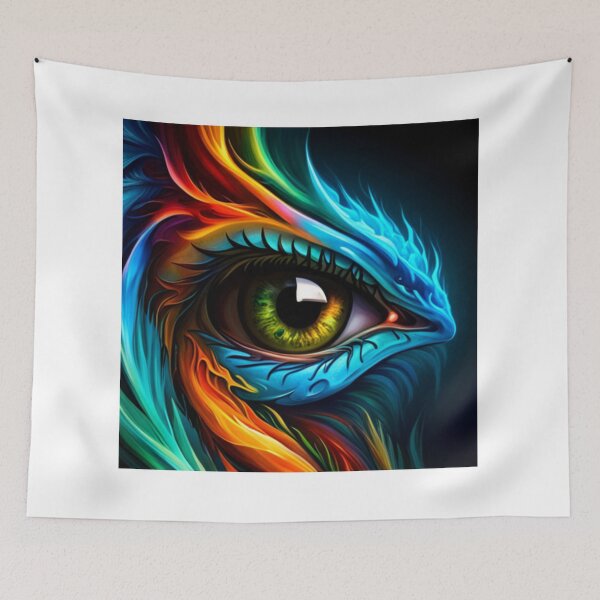 Item preview, Vibrant Visions A Liquid Art Eye Design designed and sold by Posivibez Designs.