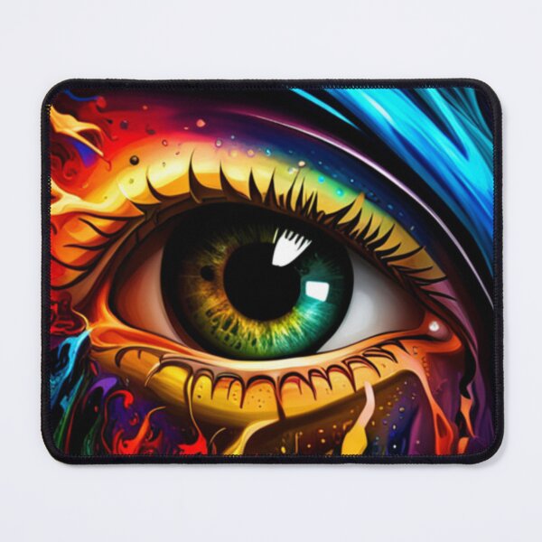 Item preview, Vibrant Visions A Liquid Art Eye Design designed and sold by Posivibez Designs.