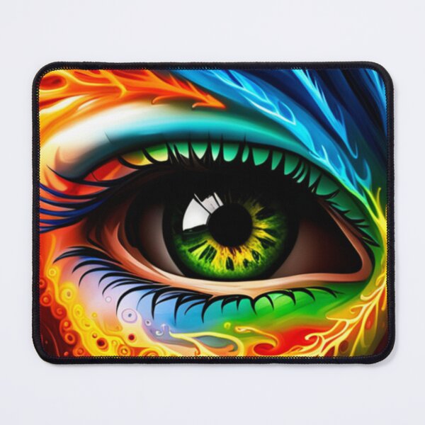 Item preview, Vibrant Visions A Liquid Art Eye Design designed and sold by Posivibez Designs.