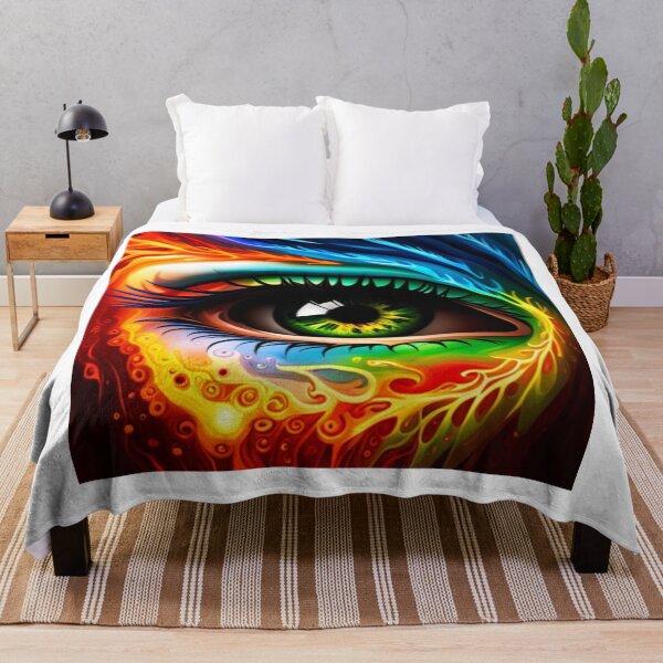 Item preview, Vibrant Visions A Liquid Art Eye Design designed and sold by Posivibez Designs.