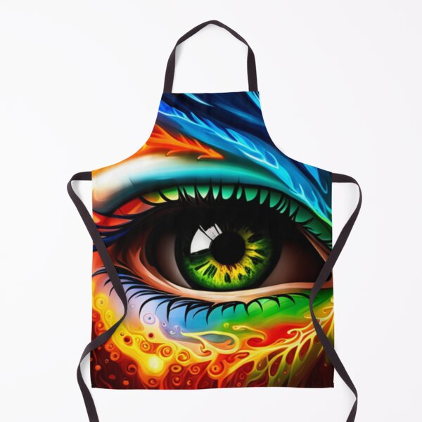 Item preview, Vibrant Visions A Liquid Art Eye Design designed and sold by Posivibez Designs.