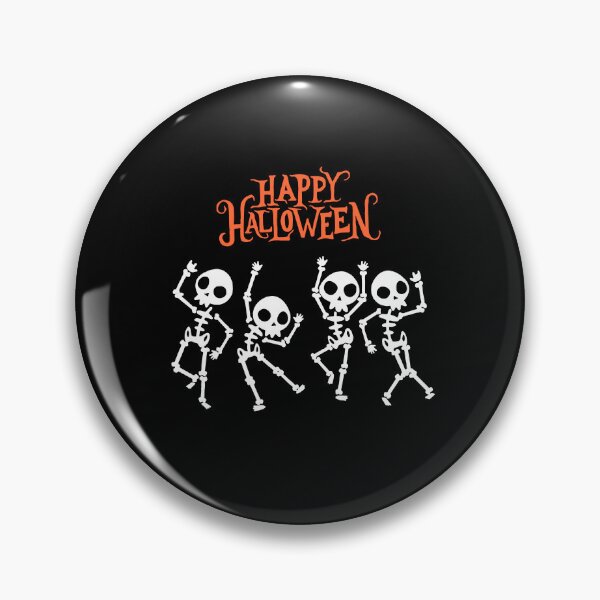 Item preview, Dancing Halloween Skeletons for Dark Backgrounds designed and sold by caFUNated.