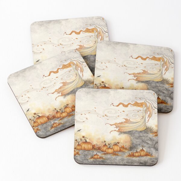 Item preview, Whispers in the Pumpkin Patch designed and sold by AmyBrownArt.