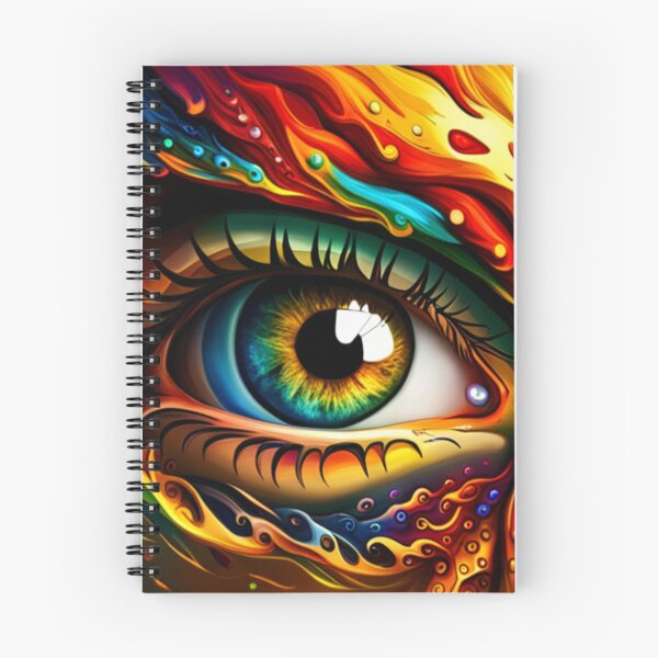 Item preview, Vibrant Visions A Liquid Art Eye Design designed and sold by Posivibez Designs.