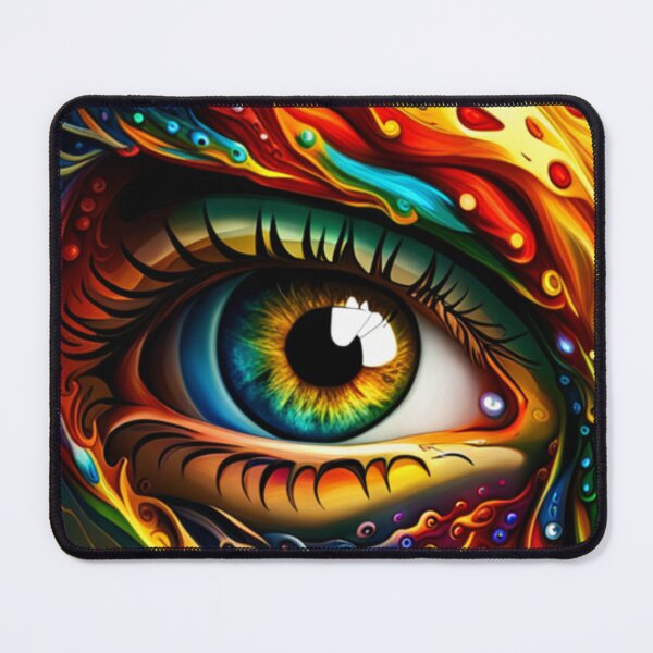 Item preview, Vibrant Visions A Liquid Art Eye Design designed and sold by Posivibez Designs.