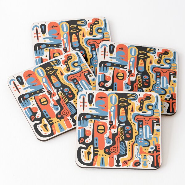 Item preview, Mid Century Abstract Jazz  designed and sold by Texterns.