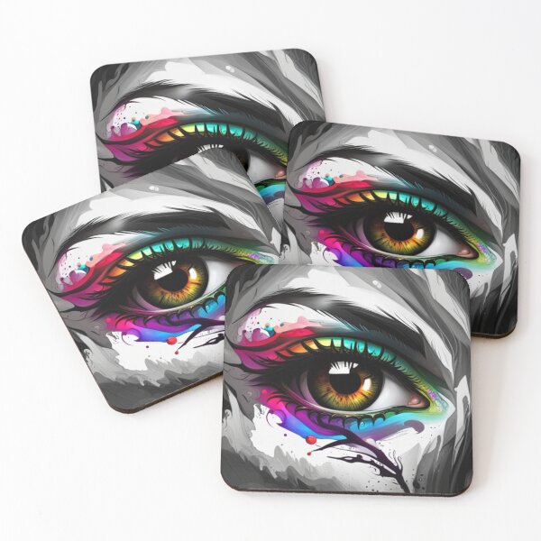 Item preview, Vibrant Visions A Liquid Art Eye Design designed and sold by Posivibez Designs.