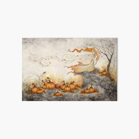 Item preview, Whispers in the Pumpkin Patch designed and sold by AmyBrownArt.