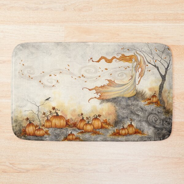 Item preview, Whispers in the Pumpkin Patch designed and sold by AmyBrownArt.