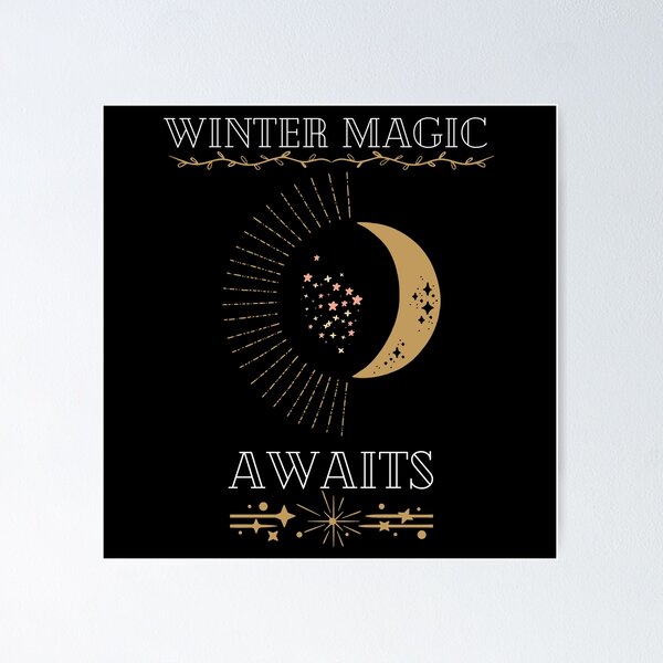 Item preview, winter magic awaits designed and sold by vaggleTown.