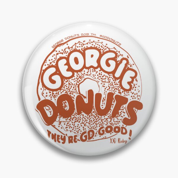 Item preview, Georgie Donuts Logo designed and sold by Dollin-Studios.