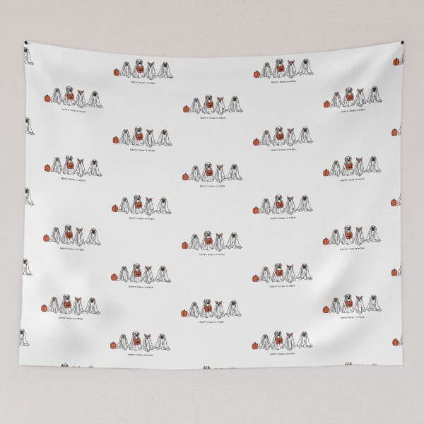Item preview, Happy Howl-O-Ween designed and sold by sophiamaydesign.