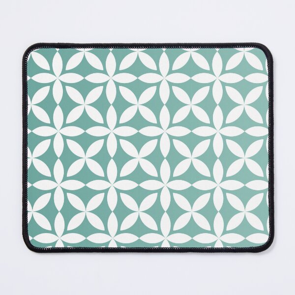 Item preview, Minimal green flowers pattern designed and sold by MyThemesDesign.