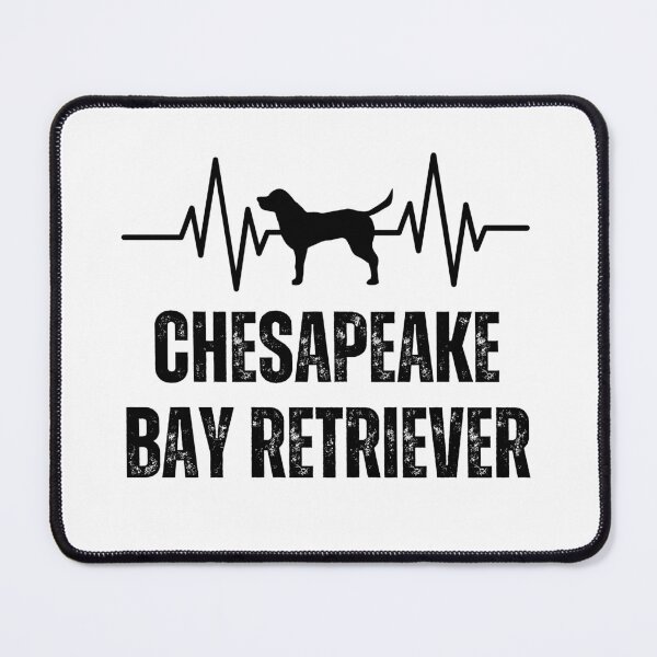Item preview, Funny Chesapeake Bay Retriever Dog Heartbeat Pulse designed and sold by Thevulcano.