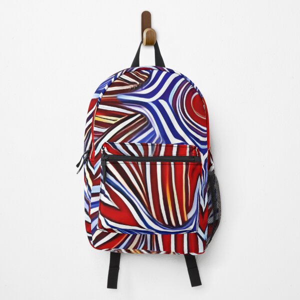 Item preview, A red, white and blue sunburst pattern designed and sold by Paw's Arts.
