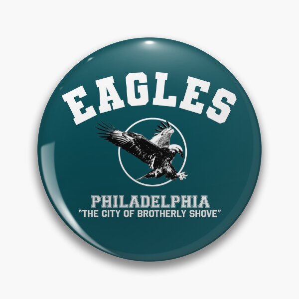 Item preview, Eagles city of brotherly shove white designed and sold by islandchicart.