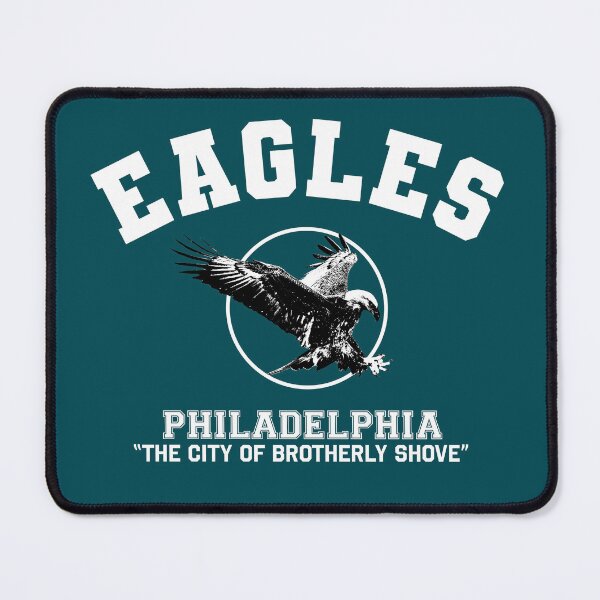 Item preview, Eagles city of brotherly shove white designed and sold by islandchicart.