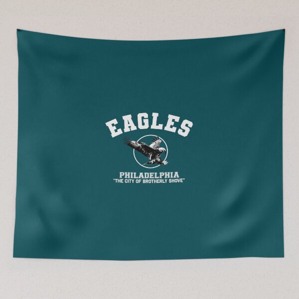 Item preview, Eagles city of brotherly shove white designed and sold by islandchicart.