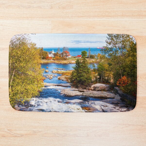 Item preview, Autumn colors by the water in Quebec, Canada designed and sold by Travelways.