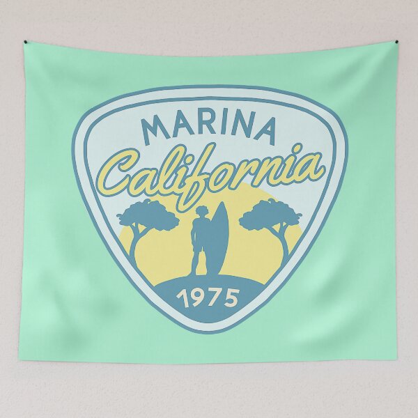 Item preview, Marina California 1975 Surfer designed and sold by Unhinged Heather.