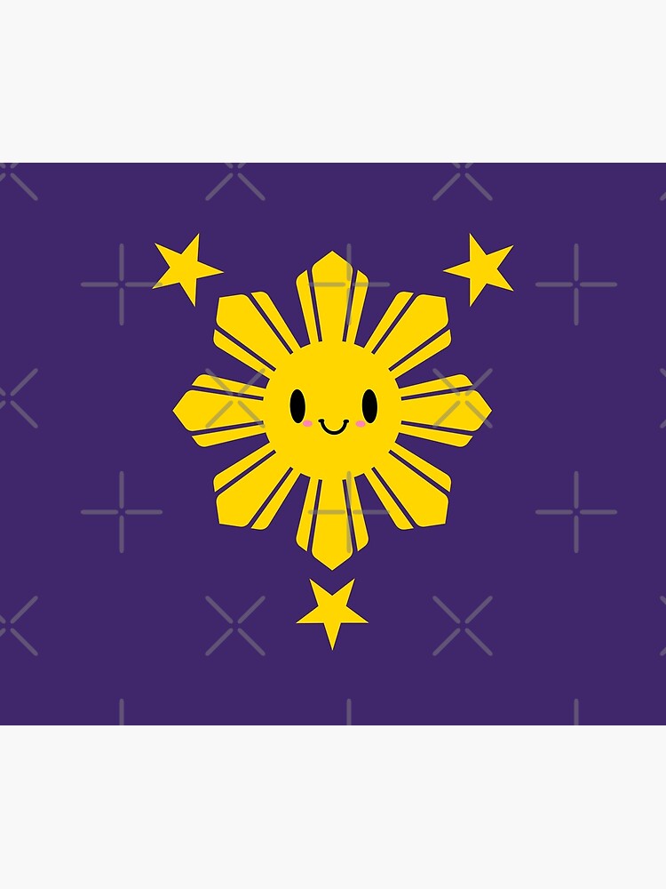 Filipino Sun And Stars Wallpaper