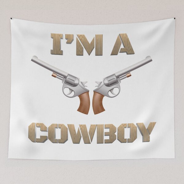 Item preview, I'm a cowboy with guns designed and sold by Xmepr.