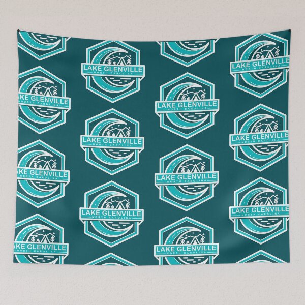 Item preview, lake glenville moon camping designed and sold by LeapDaze.