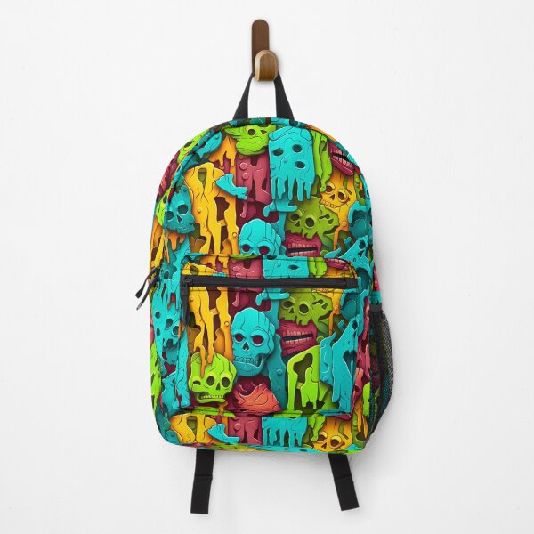 Item preview, 3D Halloween Zombies Seamless Pattern designed and sold by TriarArt.