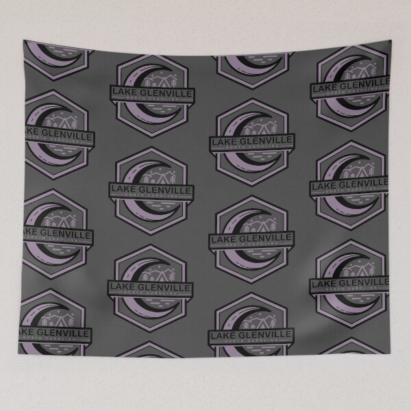 Item preview, lake glenville moon camping designed and sold by LeapDaze.