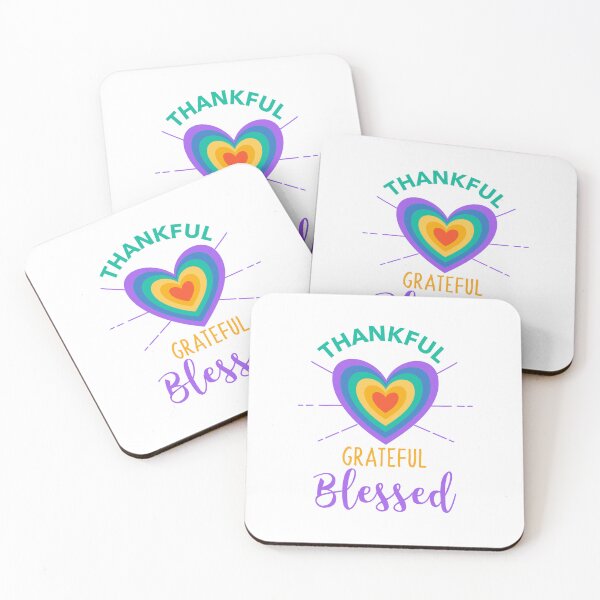 Item preview, Thankful Grateful Blessed designed and sold by DesignGraceLove.