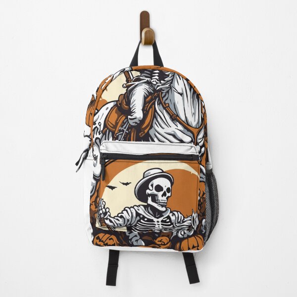 Item preview, Skeleton Riding a Horse | Grim Reaper | Halloween Pumpkin | Retro Vintage  designed and sold by Sobari.