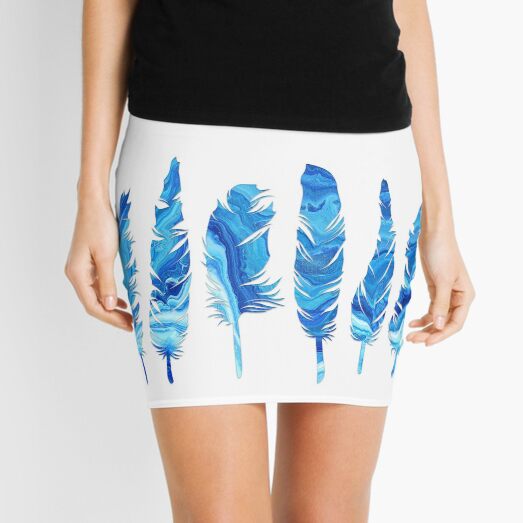 Birds of a Feather: Glue Geode Mini Skirt