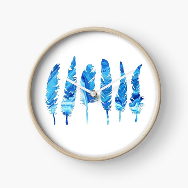 Birds of a Feather: Glue Geode Clock