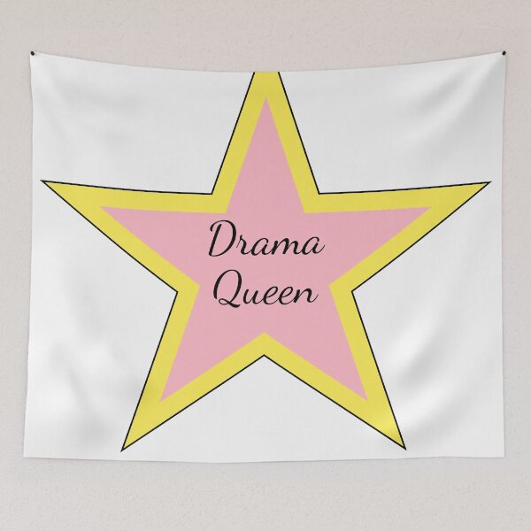 Item preview, Drama Queen Sticker, T-shirt designed and sold by Stocksjohn.