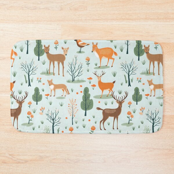 Item preview, minimal wildlife seamless designed and sold by Ttthunder123.