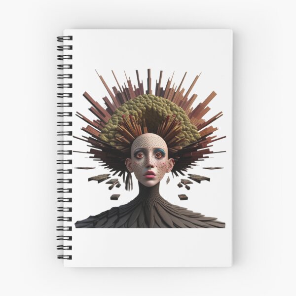 Item preview, Abstract Futuristic Thought Collector Women Head Art designed and sold by Hungry-Murphy.
