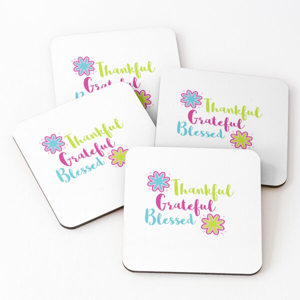 Item preview, Thankful Grateful Blessed designed and sold by DesignGraceLove.