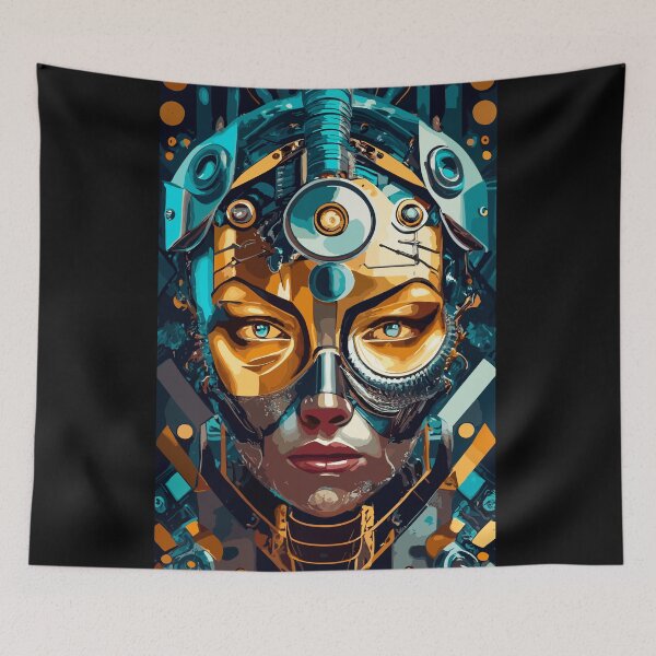 Item preview, Futuristic Girl designed and sold by Metallican.