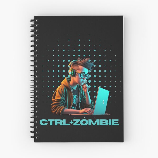 Item preview, Ctrl+Zombie geek designed and sold by LavaCreative.